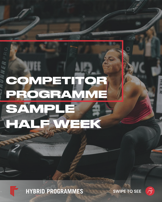 Competitor Programme