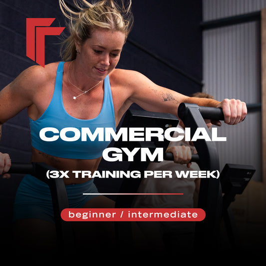Commercial Gym (3x training per week)